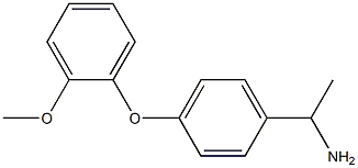 1-[4-(2-methoxyphenoxy)phenyl]ethan-1-amine