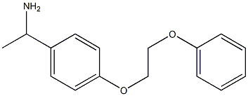 1-[4-(2-phenoxyethoxy)phenyl]ethan-1-amine