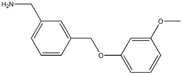 1-{3-[(3-methoxyphenoxy)methyl]phenyl}methanamine