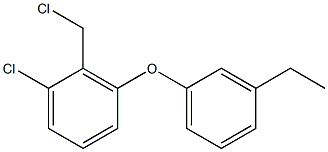 1-chloro-2-(chloromethyl)-3-(3-ethylphenoxy)benzene|