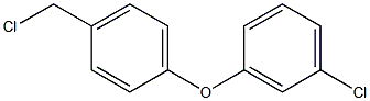  1-chloro-3-[4-(chloromethyl)phenoxy]benzene