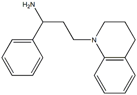 1-phenyl-3-(1,2,3,4-tetrahydroquinolin-1-yl)propan-1-amine Structure