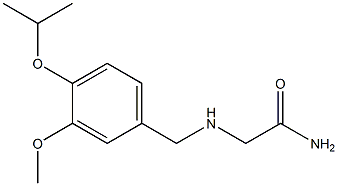 2-({[3-methoxy-4-(propan-2-yloxy)phenyl]methyl}amino)acetamide
