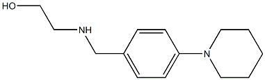2-({[4-(piperidin-1-yl)phenyl]methyl}amino)ethan-1-ol