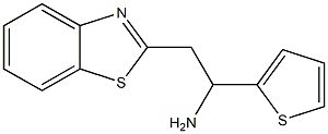 2-(1,3-benzothiazol-2-yl)-1-(thiophen-2-yl)ethan-1-amine