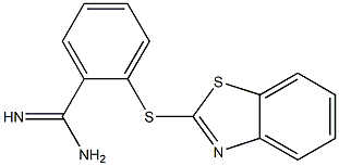2-(1,3-benzothiazol-2-ylsulfanyl)benzene-1-carboximidamide