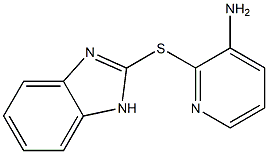 2-(1H-1,3-benzodiazol-2-ylsulfanyl)pyridin-3-amine