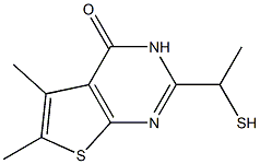 2-(1-mercaptoethyl)-5,6-dimethylthieno[2,3-d]pyrimidin-4(3H)-one
