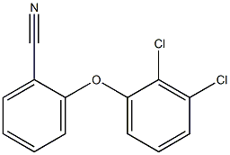 2-(2,3-dichlorophenoxy)benzonitrile Structure