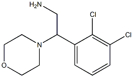 2-(2,3-dichlorophenyl)-2-morpholin-4-ylethanamine Structure