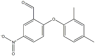 2-(2,4-dimethylphenoxy)-5-nitrobenzaldehyde
