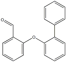 2-(2-phenylphenoxy)benzaldehyde Structure
