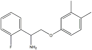 2-(3,4-dimethylphenoxy)-1-(2-fluorophenyl)ethanamine