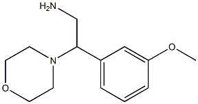 2-(3-methoxyphenyl)-2-morpholin-4-ylethanamine