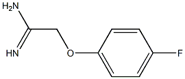 2-(4-fluorophenoxy)ethanimidamide