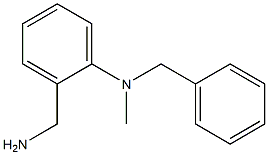 2-(aminomethyl)-N-benzyl-N-methylaniline,,结构式