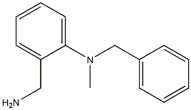 2-(aminomethyl)-N-benzyl-N-methylaniline Struktur