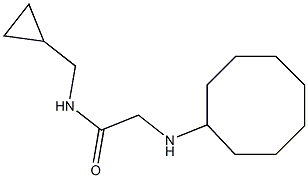 2-(cyclooctylamino)-N-(cyclopropylmethyl)acetamide