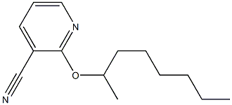 2-(octan-2-yloxy)pyridine-3-carbonitrile