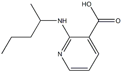 2-(pentan-2-ylamino)pyridine-3-carboxylic acid