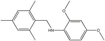 2,4-dimethoxy-N-[(2,4,6-trimethylphenyl)methyl]aniline