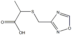 2-[(1,2,4-oxadiazol-3-ylmethyl)sulfanyl]propanoic acid