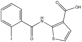 2-[(2-iodobenzoyl)amino]thiophene-3-carboxylic acid|