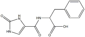 2-[(2-oxo-2,3-dihydro-1H-imidazol-4-yl)formamido]-3-phenylpropanoic acid