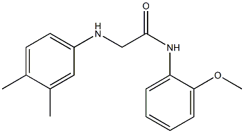 2-[(3,4-dimethylphenyl)amino]-N-(2-methoxyphenyl)acetamide