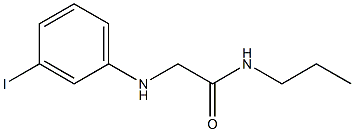 2-[(3-iodophenyl)amino]-N-propylacetamide
