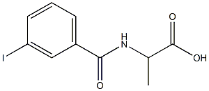 2-[(3-iodophenyl)formamido]propanoic acid