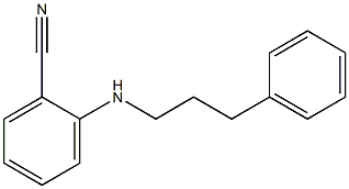 2-[(3-phenylpropyl)amino]benzonitrile