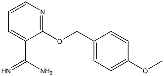 2-[(4-methoxyphenyl)methoxy]pyridine-3-carboximidamide