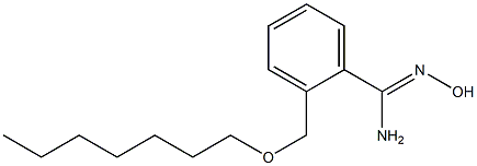 2-[(heptyloxy)methyl]-N'-hydroxybenzene-1-carboximidamide