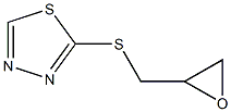 2-[(oxiran-2-ylmethyl)sulfanyl]-1,3,4-thiadiazole