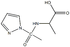 2-[1-(1H-pyrazol-1-yl)acetamido]propanoic acid