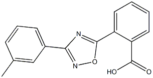 2-[3-(3-methylphenyl)-1,2,4-oxadiazol-5-yl]benzoic acid