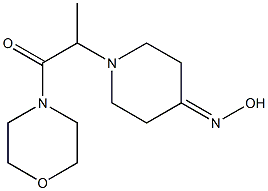 2-[4-(hydroxyimino)piperidin-1-yl]-1-(morpholin-4-yl)propan-1-one