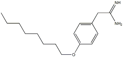 2-[4-(octyloxy)phenyl]ethanimidamide