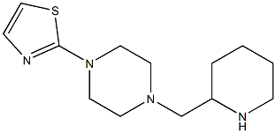 2-[4-(piperidin-2-ylmethyl)piperazin-1-yl]-1,3-thiazole|