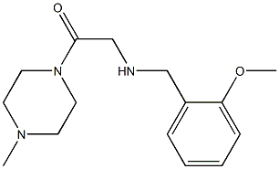 2-{[(2-methoxyphenyl)methyl]amino}-1-(4-methylpiperazin-1-yl)ethan-1-one