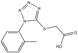 2-{[1-(2-methylphenyl)-1H-1,2,3,4-tetrazol-5-yl]sulfanyl}acetic acid
