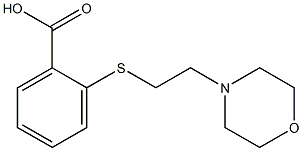 2-{[2-(morpholin-4-yl)ethyl]sulfanyl}benzoic acid|