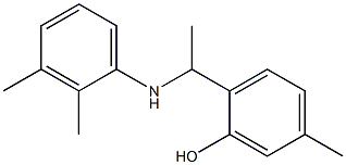 2-{1-[(2,3-dimethylphenyl)amino]ethyl}-5-methylphenol