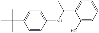 2-{1-[(4-tert-butylphenyl)amino]ethyl}phenol Structure