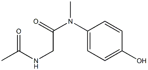 2-acetamido-N-(4-hydroxyphenyl)-N-methylacetamide