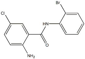 2-amino-N-(2-bromophenyl)-5-chlorobenzamide Structure