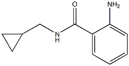 2-amino-N-(cyclopropylmethyl)benzamide Structure