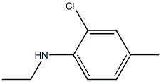 2-chloro-N-ethyl-4-methylaniline Structure