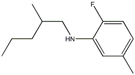 2-fluoro-5-methyl-N-(2-methylpentyl)aniline